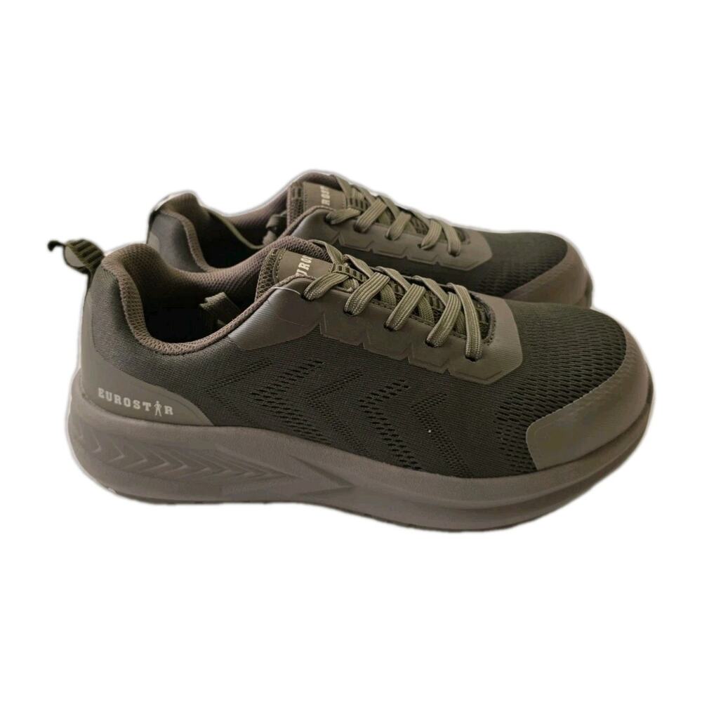 Eurostar Women Size 10 Steel Toe Slip Resistant Oil Resistant ,Color Olive